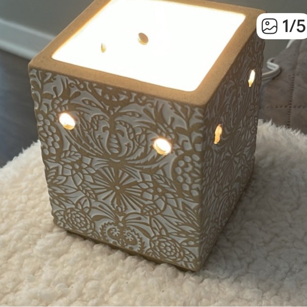Night light Decorative Tan Ceramic